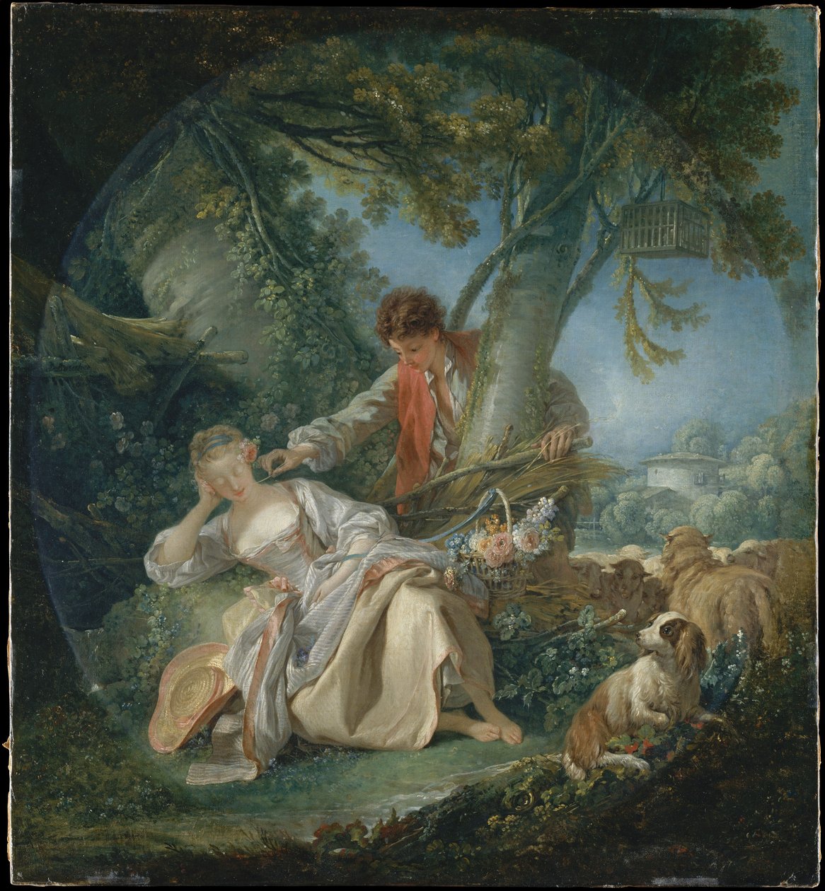 Přerušený spánek od François Boucher
