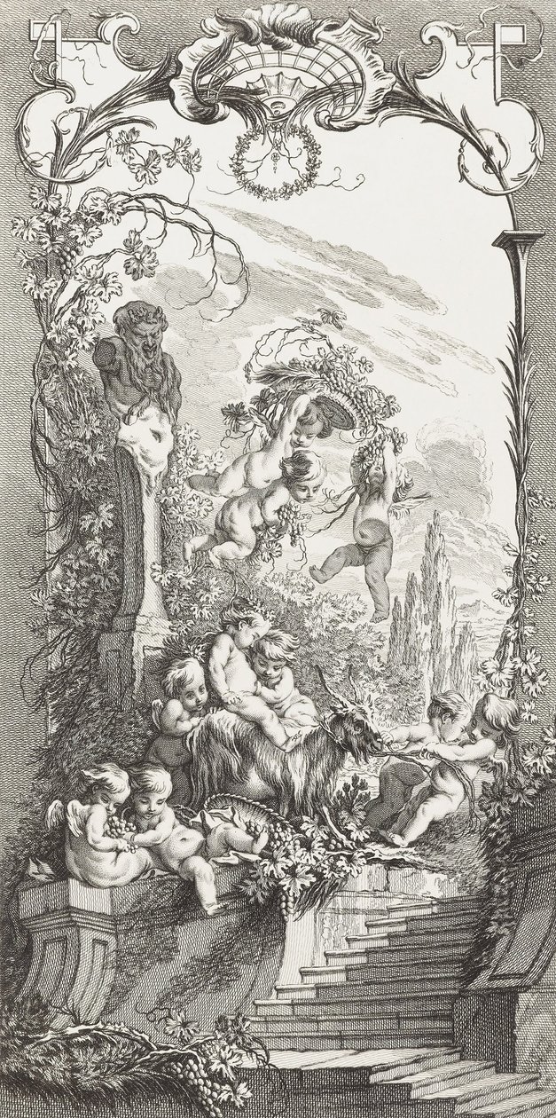 Triumf Priapa v nových dílech pro obrazovky (nové koncepty pro sc ... od François Boucher