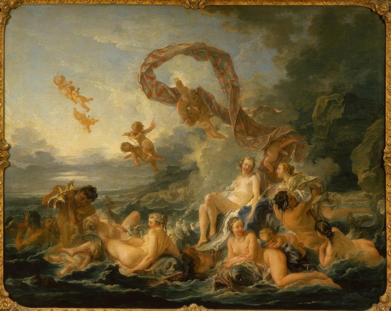 Triumf Venuše od François Boucher