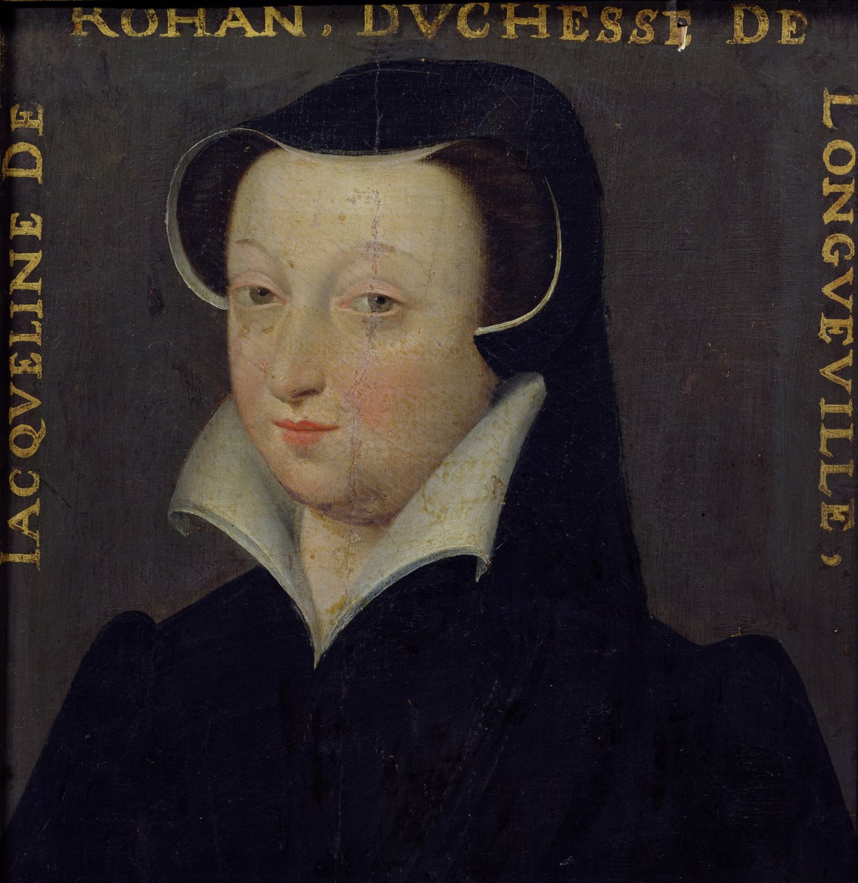 Jacqueline de Rohan (1520-86), vévodkyně z Longueville od François Clouet