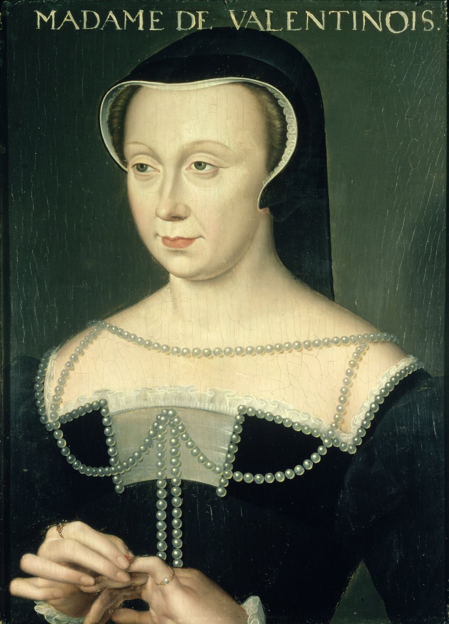Madame de Valentinois od François Clouet