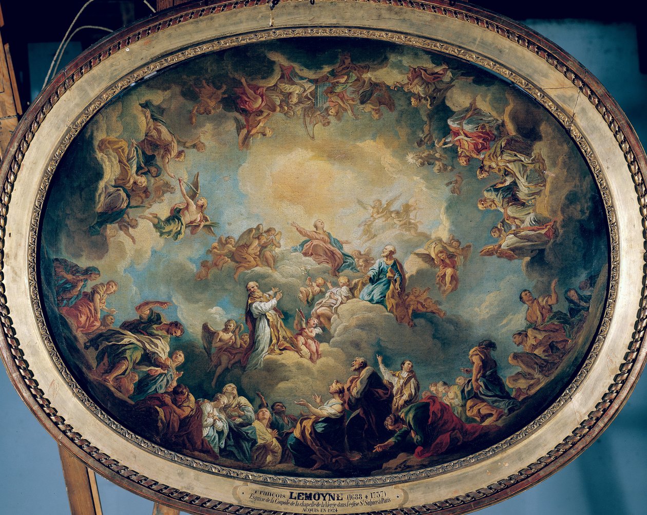 Oslava Panny, 1731 od François Lemoyne