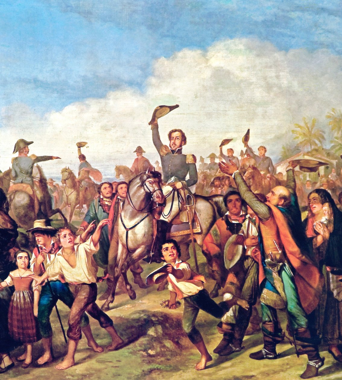 Vyhlášení nezávislosti od Francois Rene Moreau