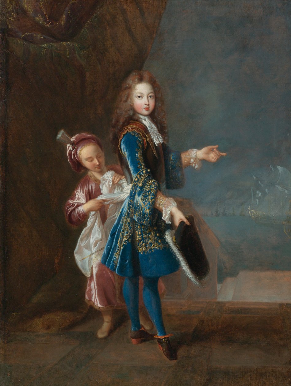 Portrét Louise Alexandre de Bourbon (1678-1737) od Jean François de Troy