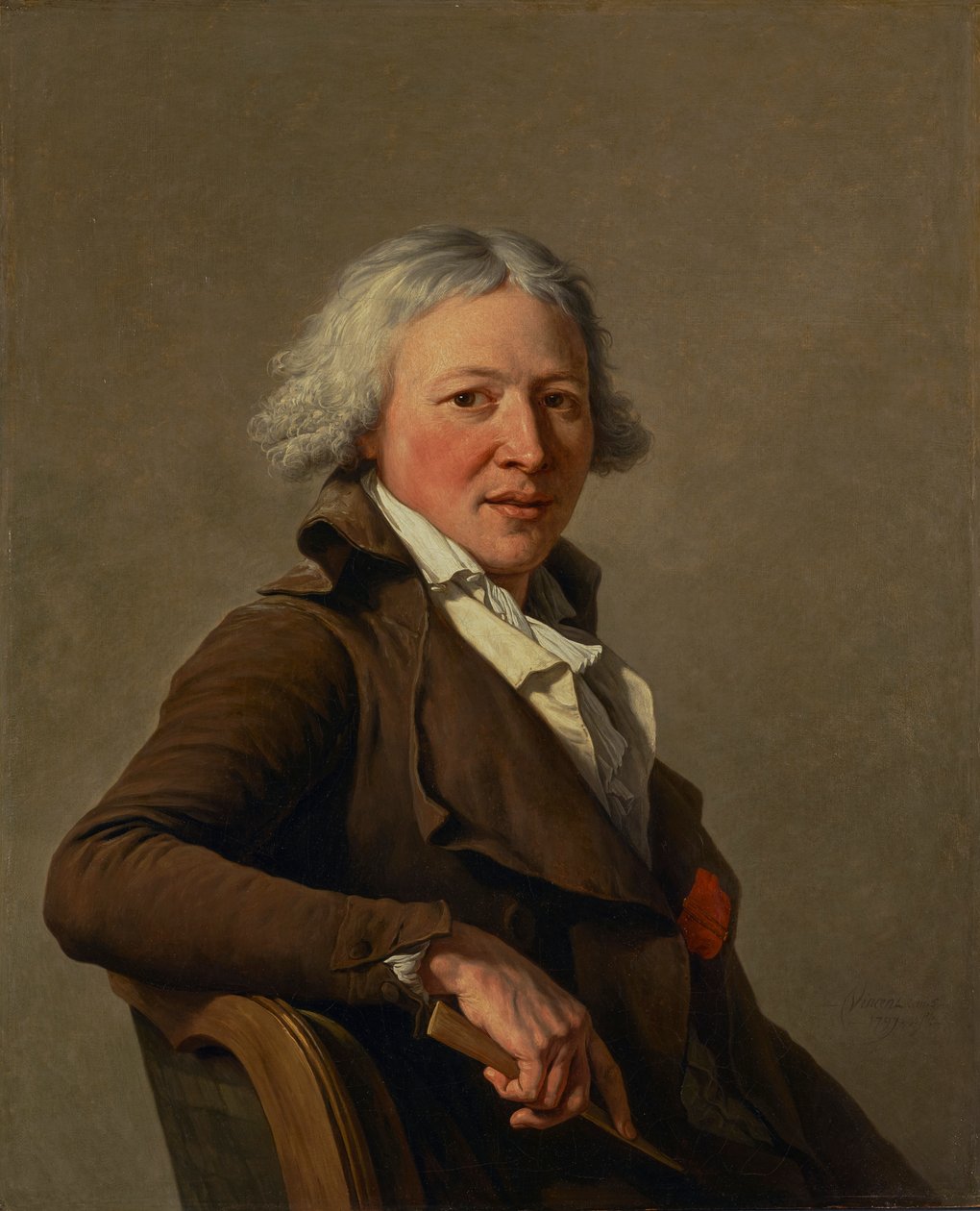 Portrét sochaře Philippe-Laurenta Rolanda od François André Vincent