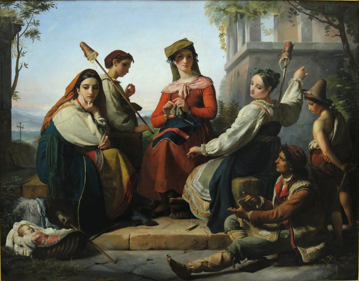 Káčaři od Fondi od François Joseph Navez