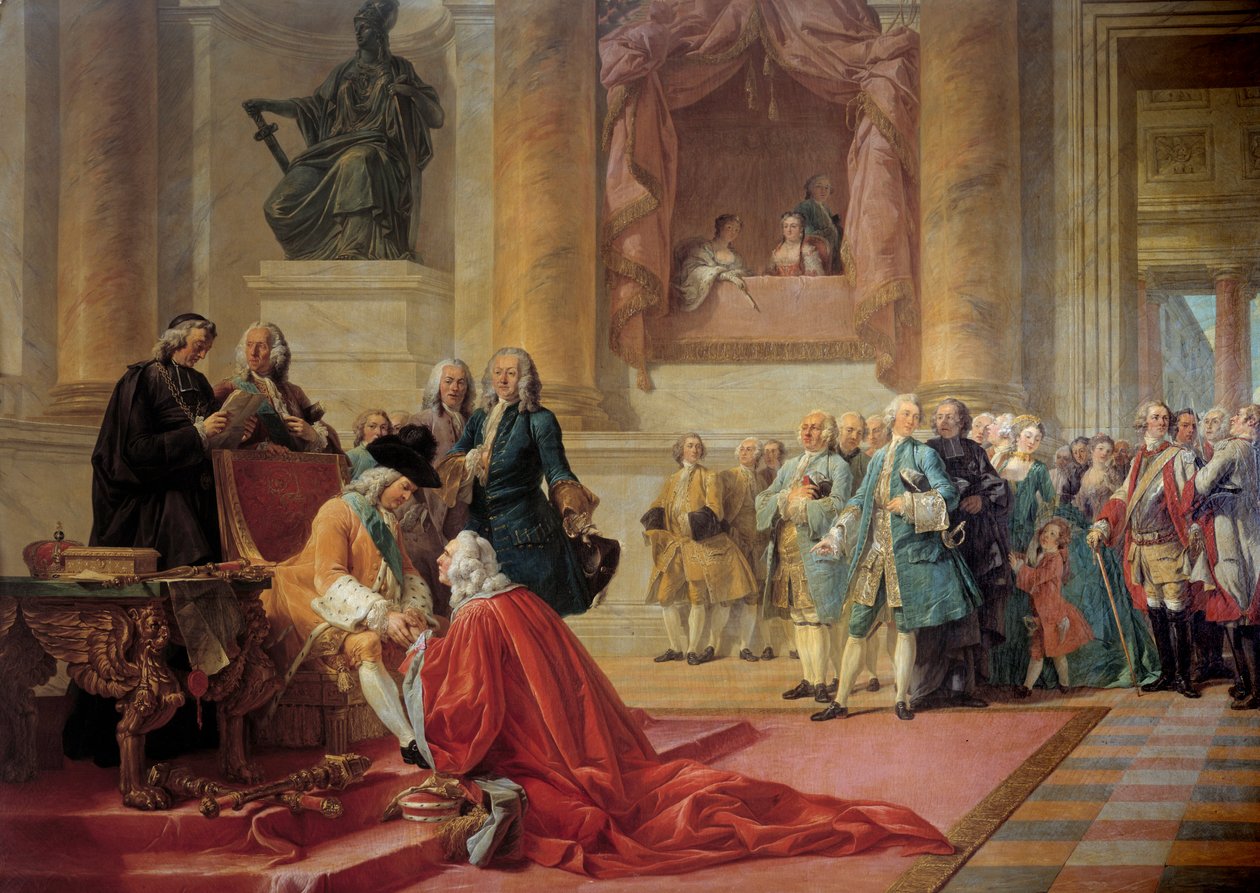 Antoine-Martin Chaumont de La Galaiziere od François André Vincent