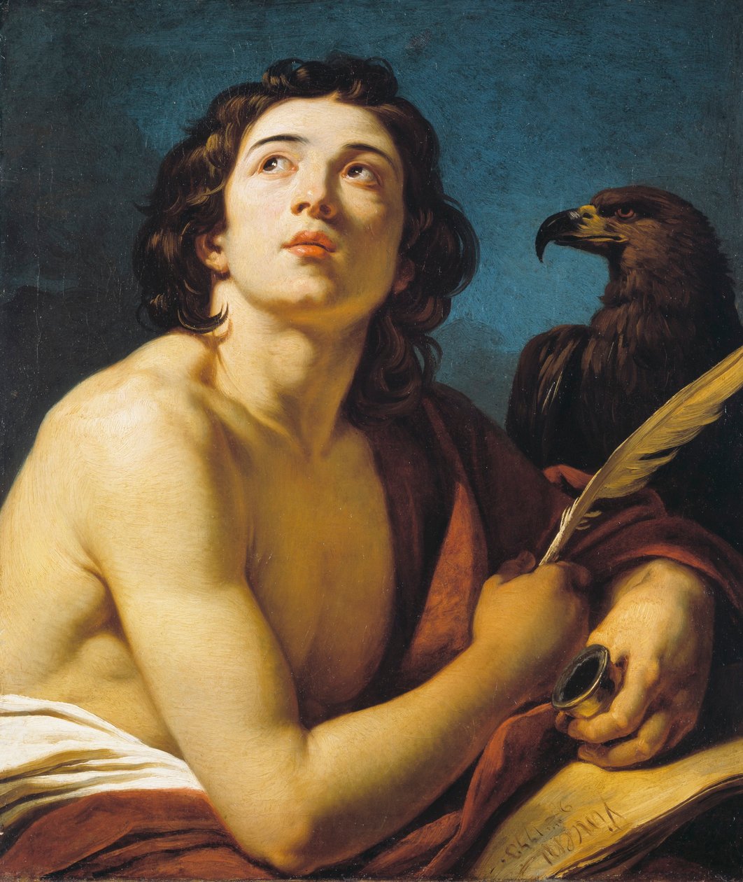 Svatý Jan Evangelista od François André Vincent