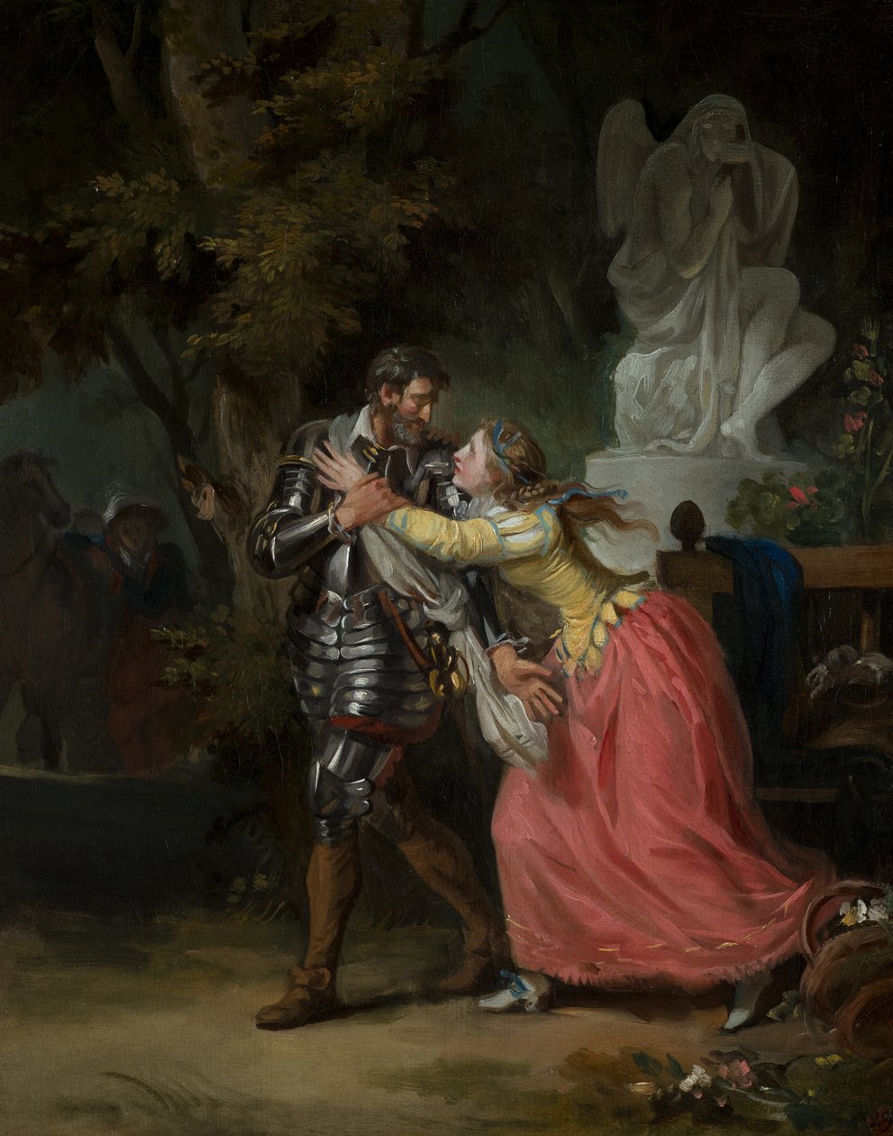 Loučení Jindřicha IV. a Gabrielle d