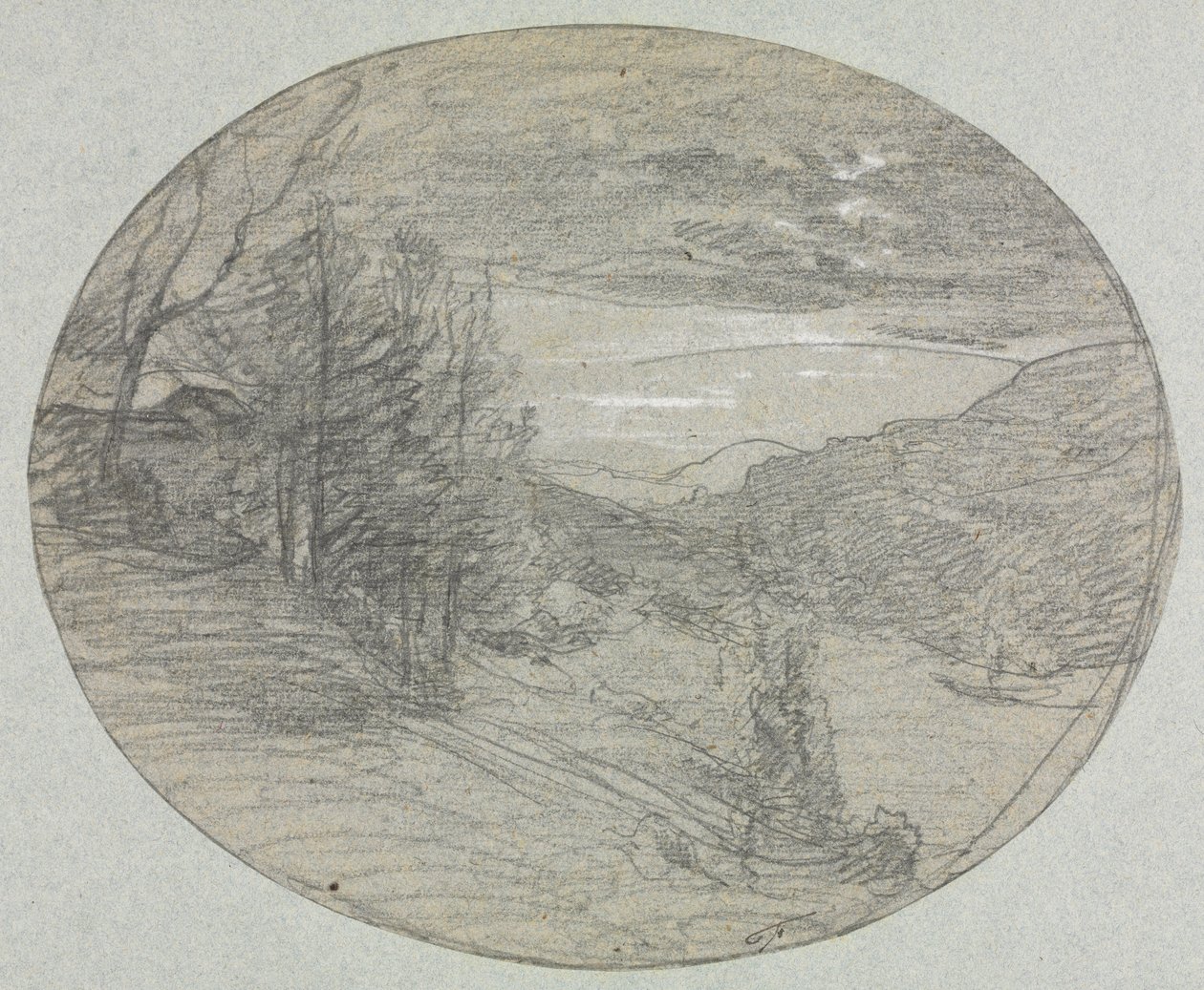 Krajina od François Auguste Ravier