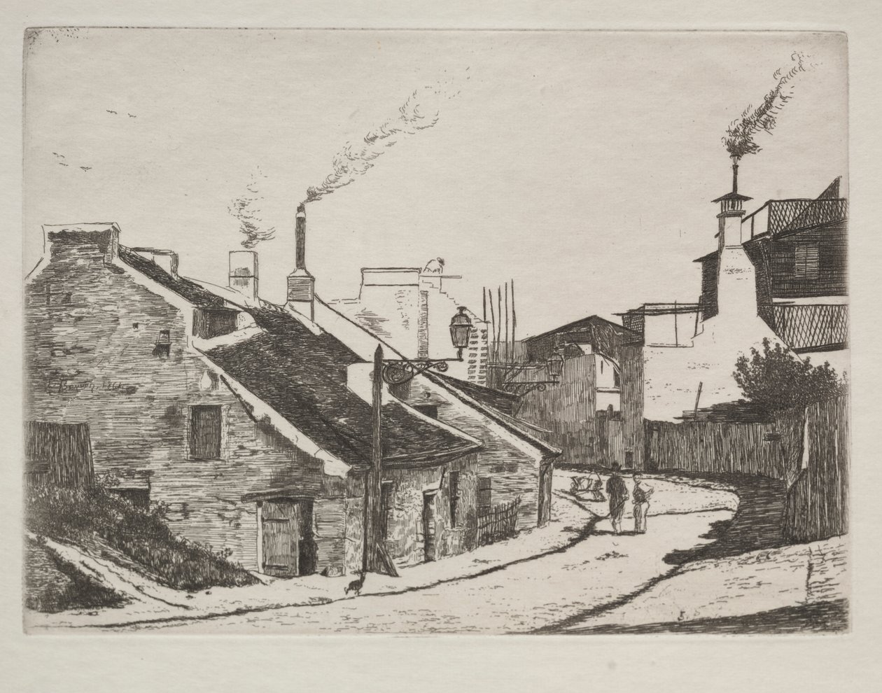 Country Street v Alouette od François Bonvin
