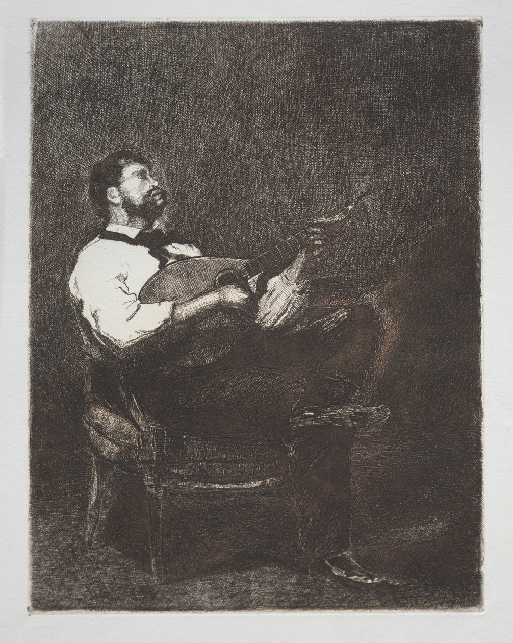Kytarista, 1861. od François Bonvin