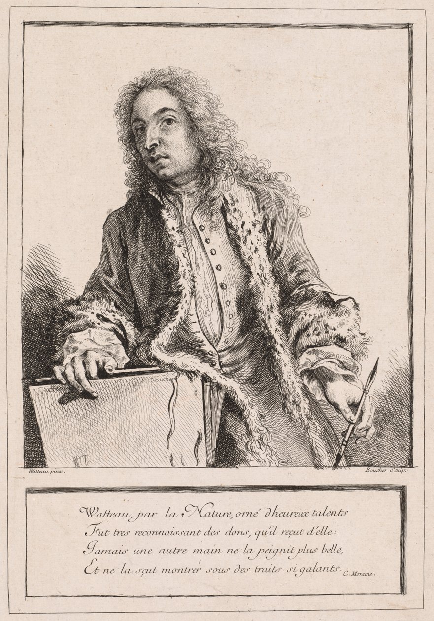 Antoine Watteau od François Boucher