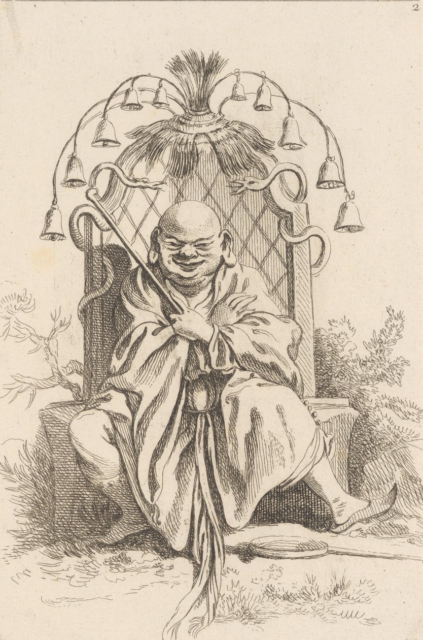 Čínský lékař, 1738-45. od François Boucher
