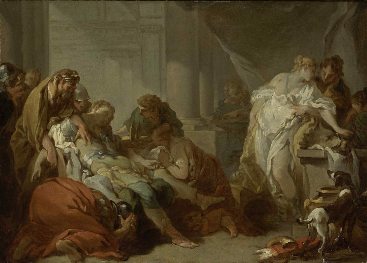 Smrt Meleagera, 1727. od François Boucher
