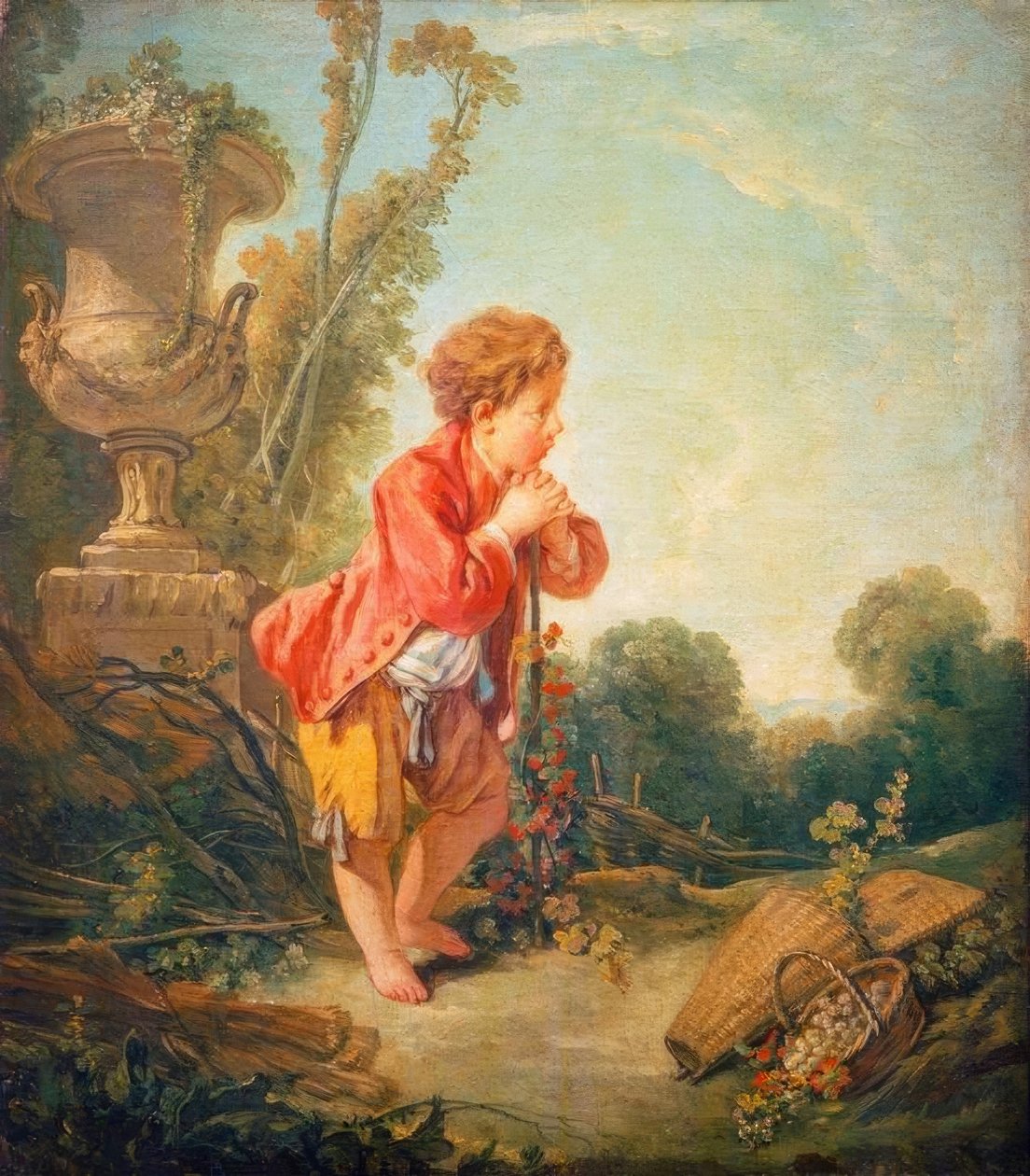 Malý vinař od François Boucher