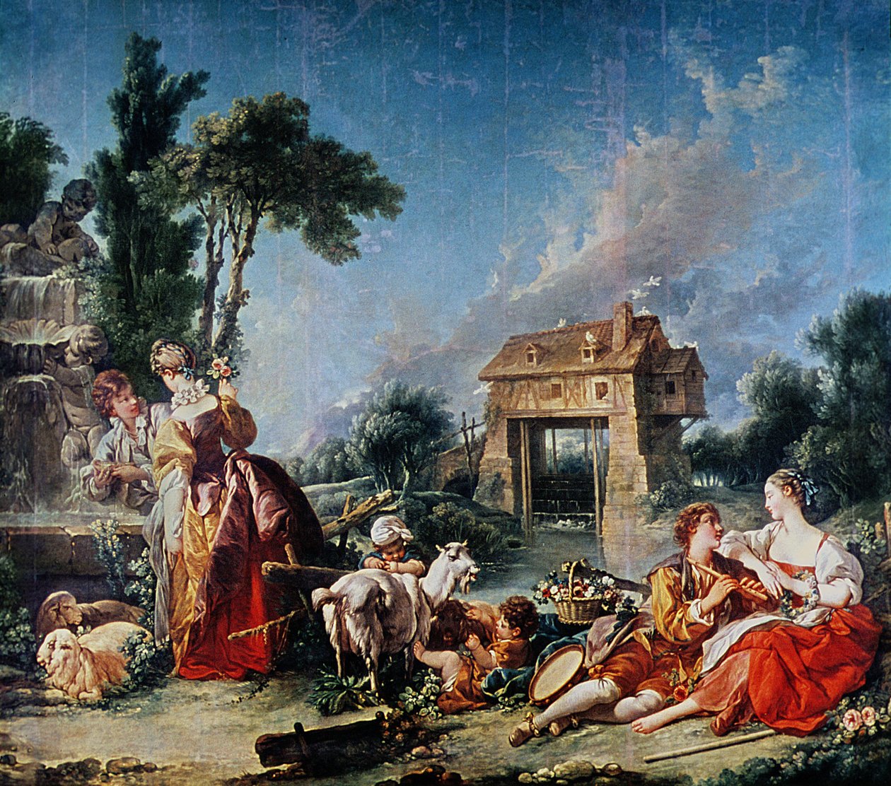 Fontána lásky, 1748 od François Boucher