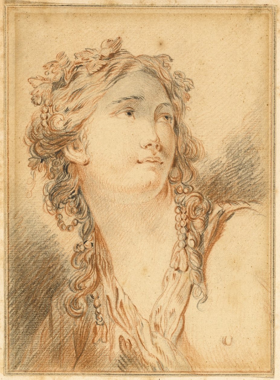 Vedoucí Bacchante od François Boucher