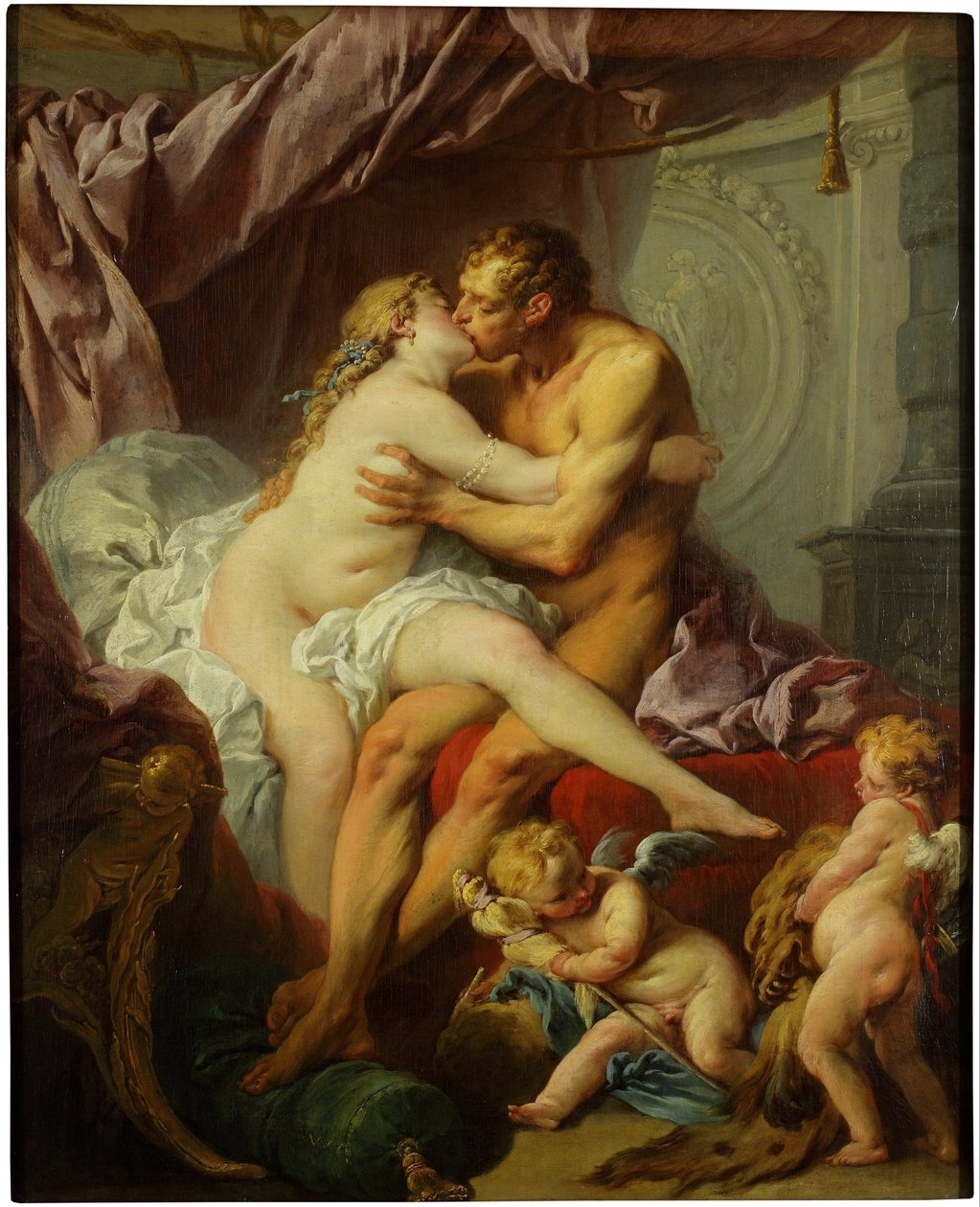 Herkules a Omfalé od François Boucher