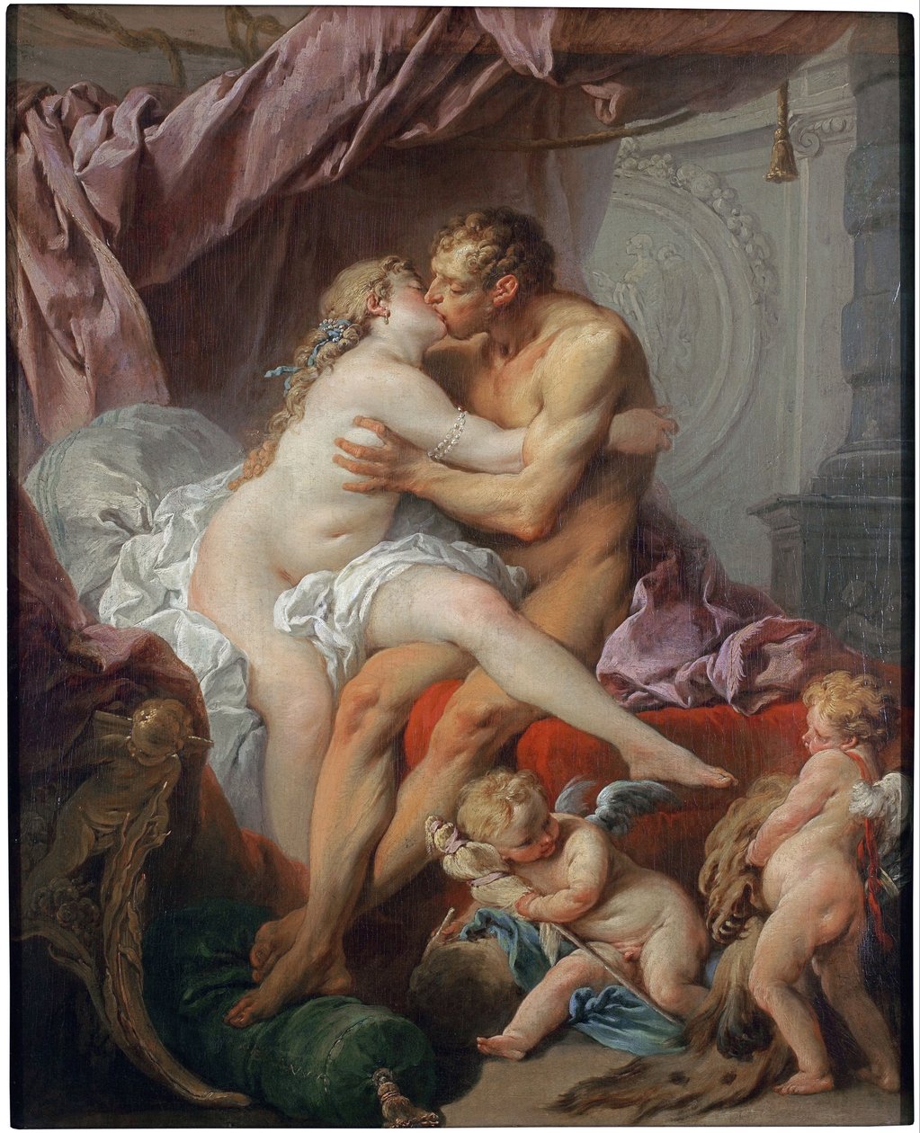 Herkules a Omfalé od François Boucher