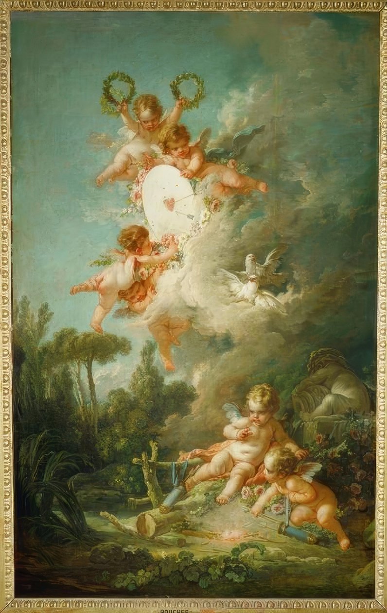 Cíl lásky od François Boucher