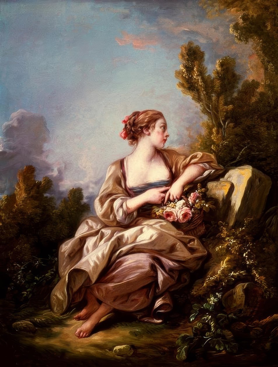 Malý zahradník od François Boucher