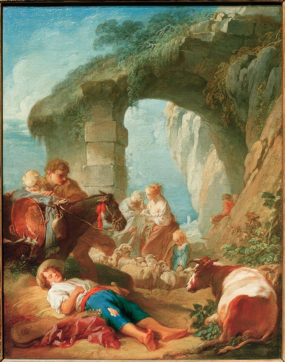 Venkovsky zivot od François Boucher