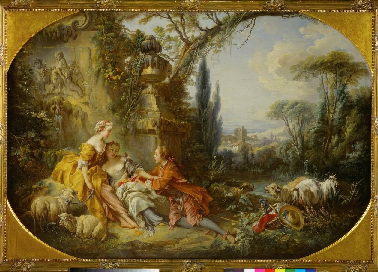 Kouzla venkovského života od François Boucher