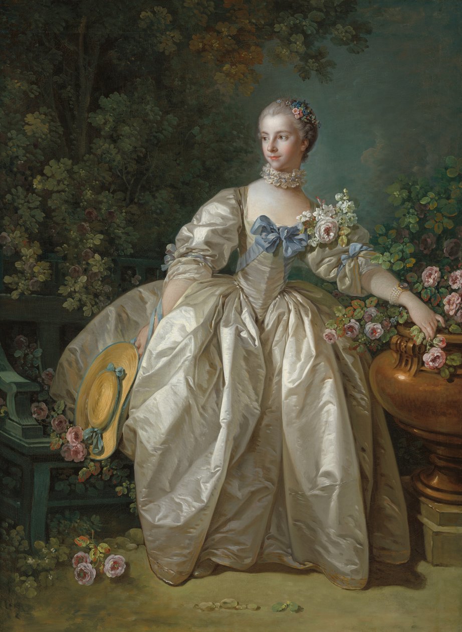 Madame Bergeret, možná 1766. od François Boucher