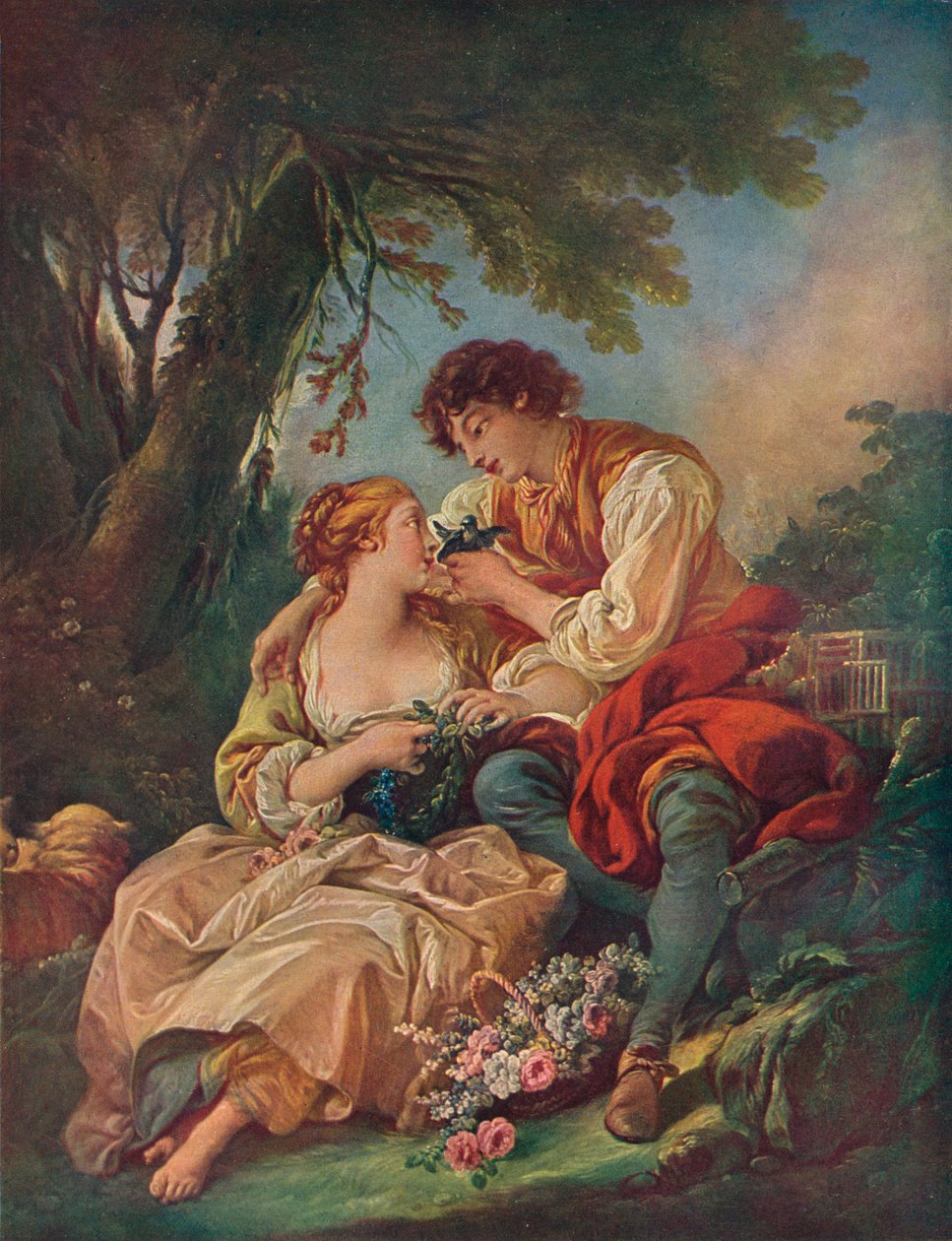 Pastorační předmět, 18. století od François Boucher