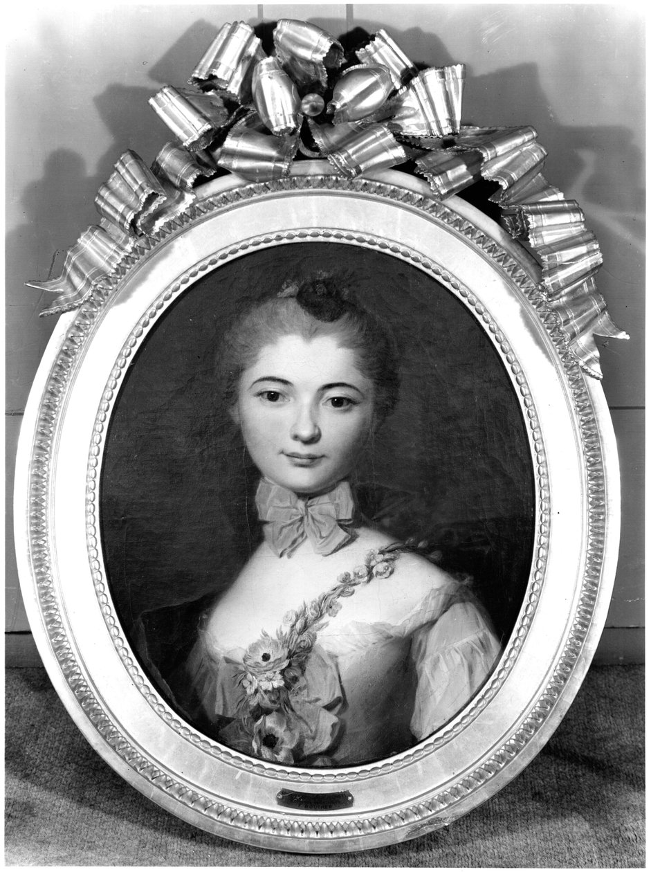 Portrét Louise Honorine Crozat du Chatel (nar. 1737) vévodkyně z Choiseul od François Boucher