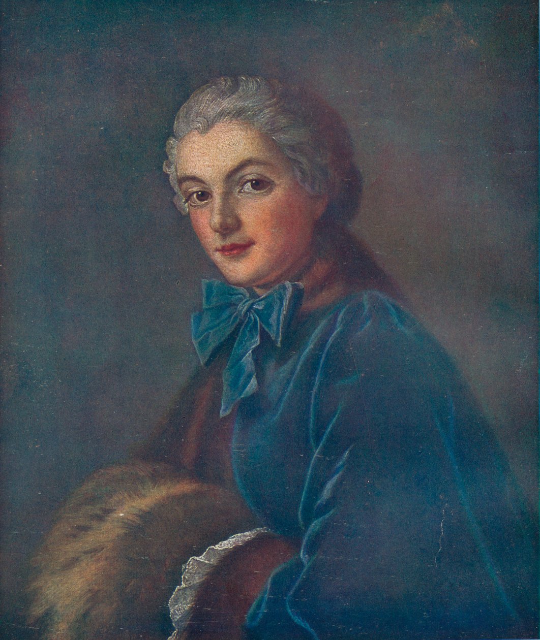 Portrét mladé ženy, 18. století od François Boucher