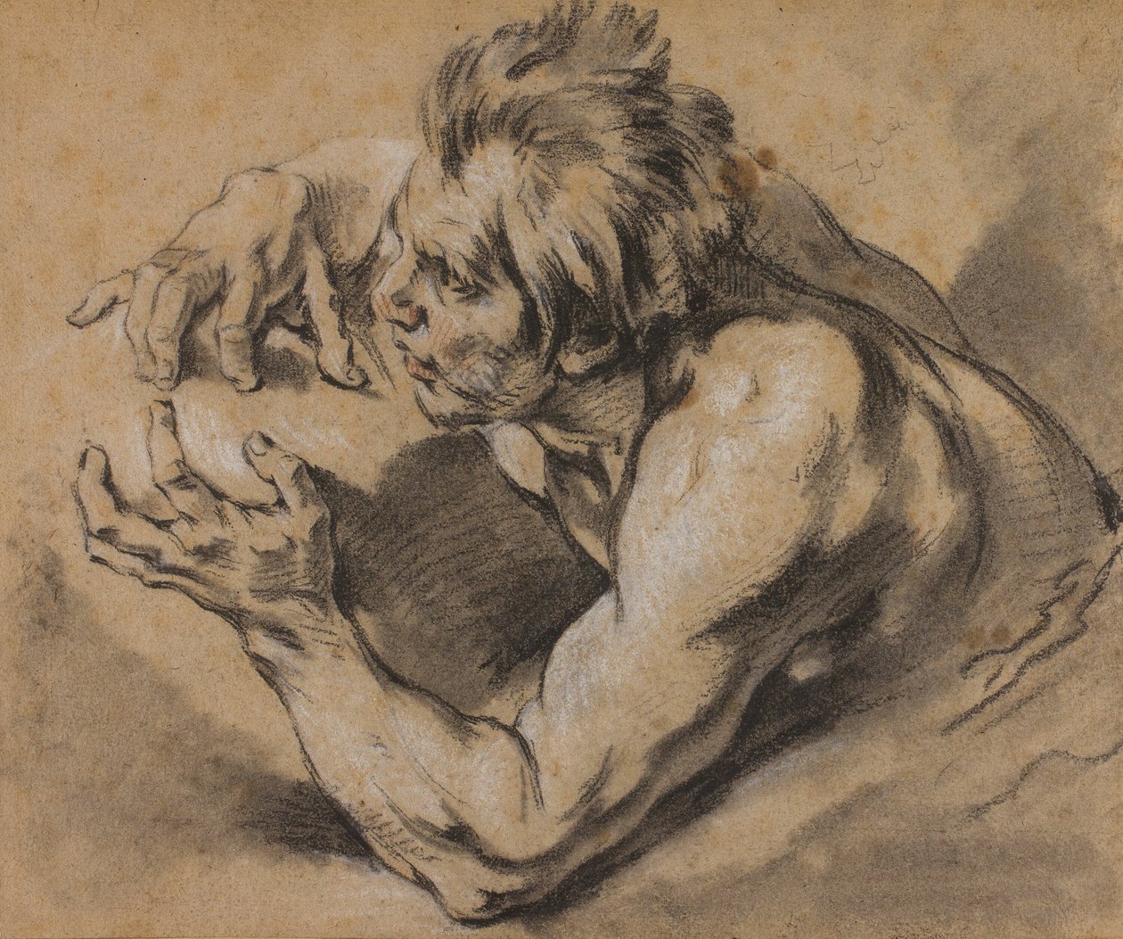 Studie Tritona od François Boucher