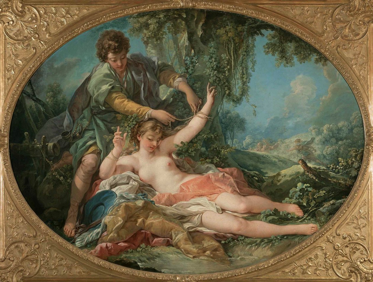Sylvia osvobozena Amintou, 1755. od François Boucher