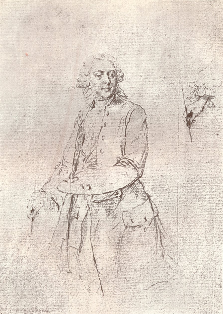 Umělec, 18. století od François Boucher