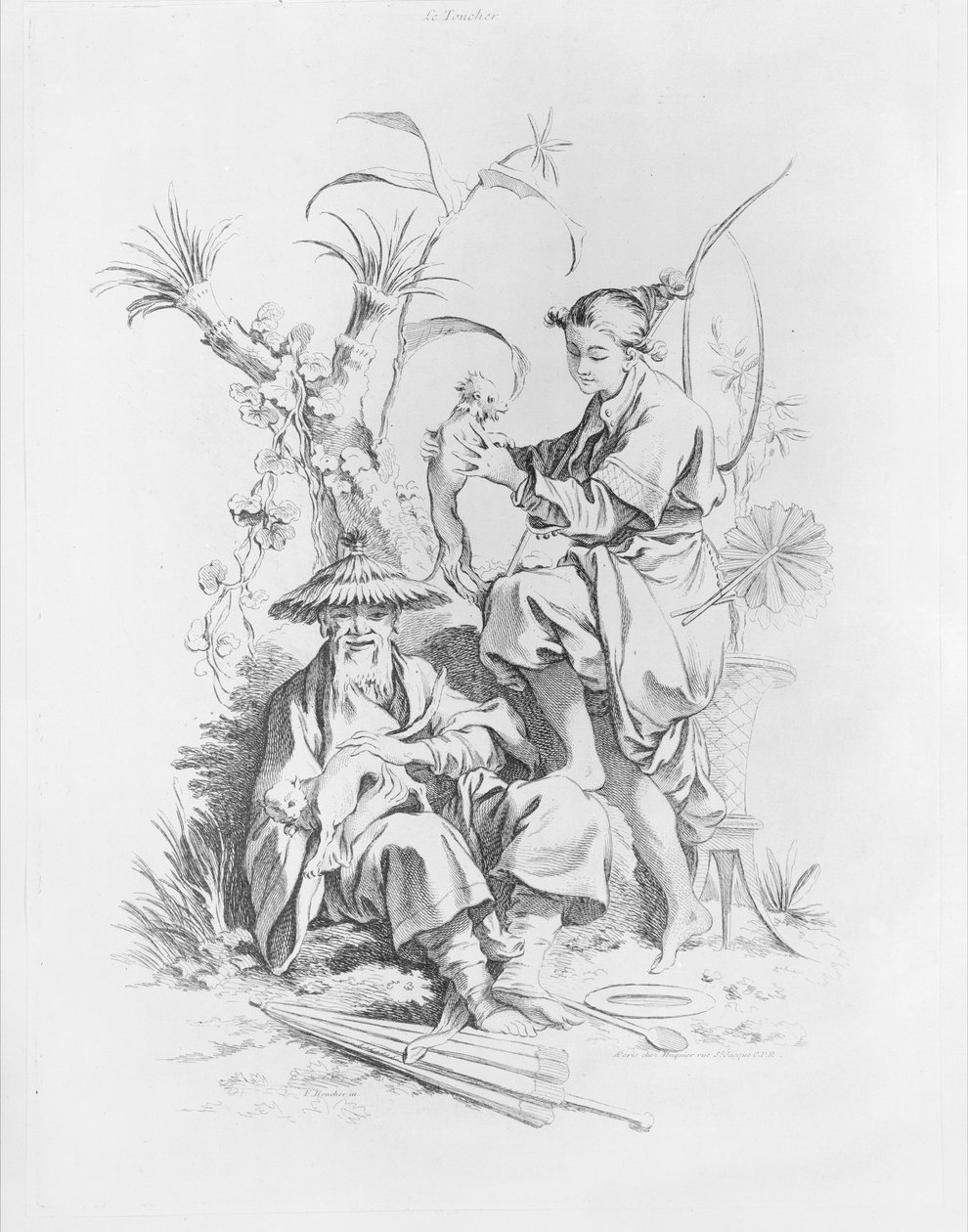 Pět smyslů, 1720-70. od François Boucher