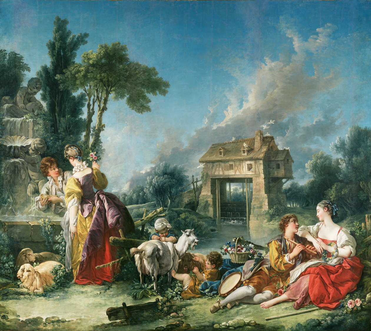 Fontána lásky od François Boucher
