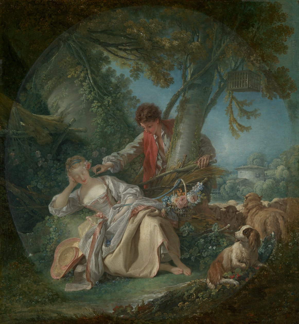 Přerušený spánek, 1750. od François Boucher