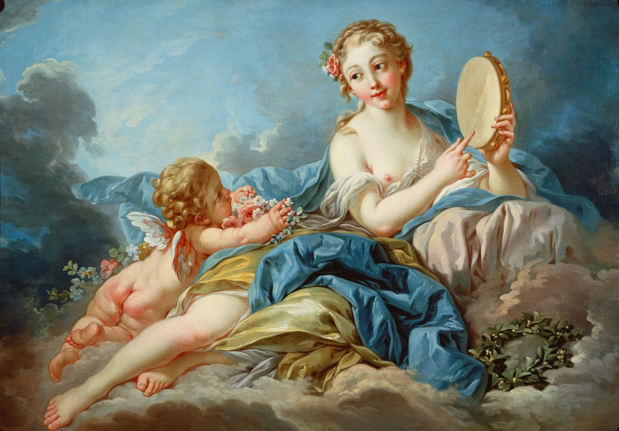 Múza Terpsichore od François Boucher