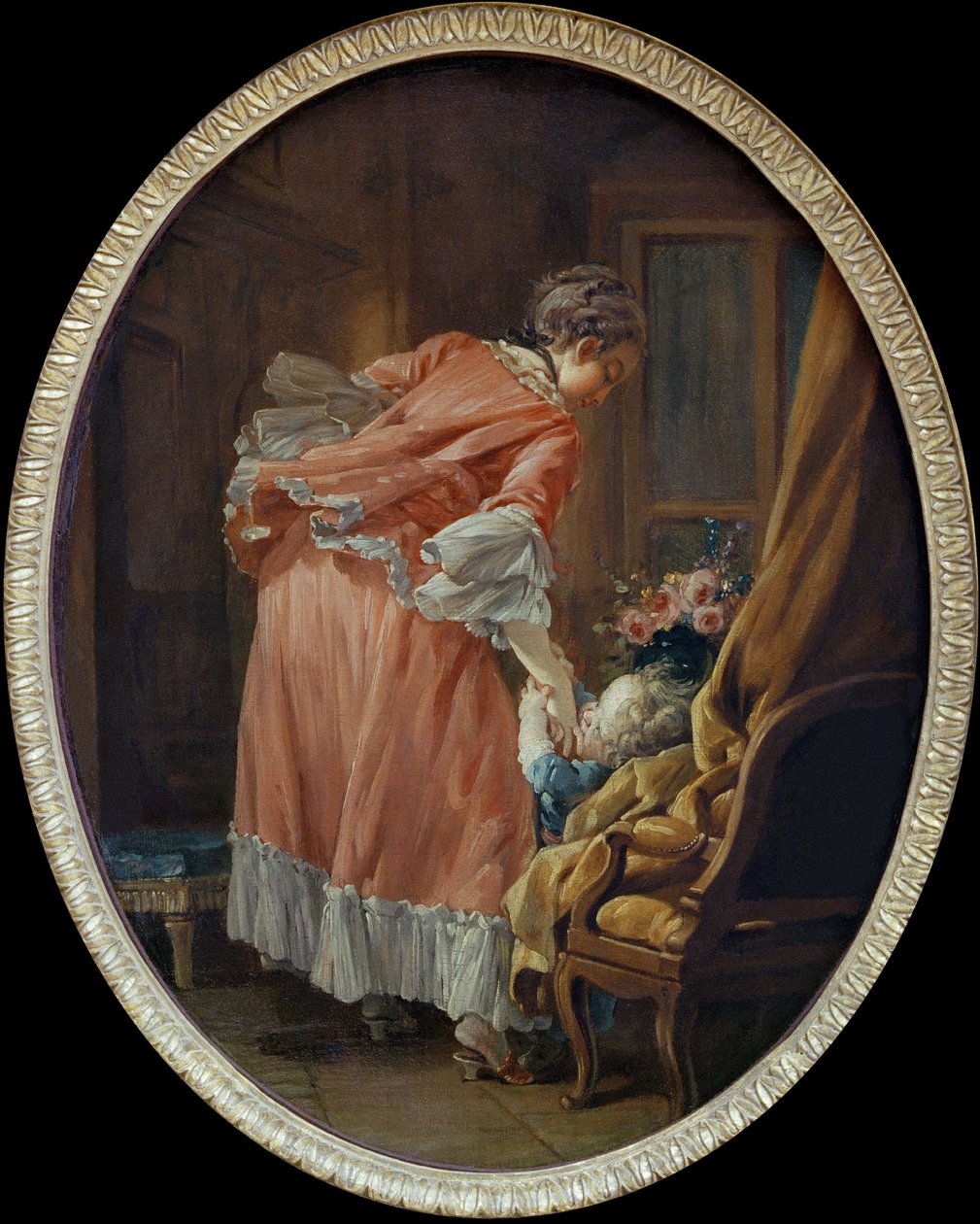 Rozmazlené dítě LEnfant gâté, c. 1740 od François Boucher