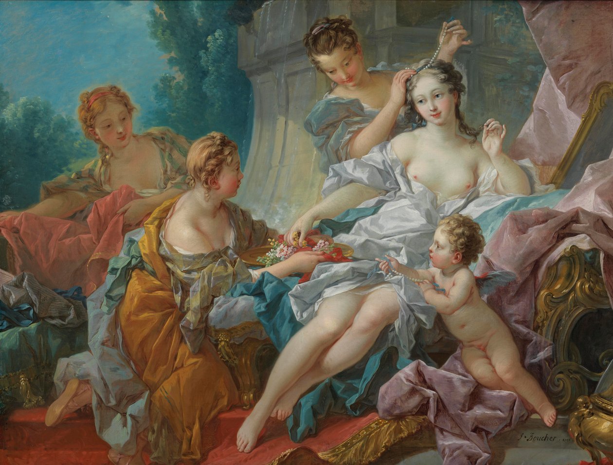 Záchod Venuše, 1746 od François Boucher