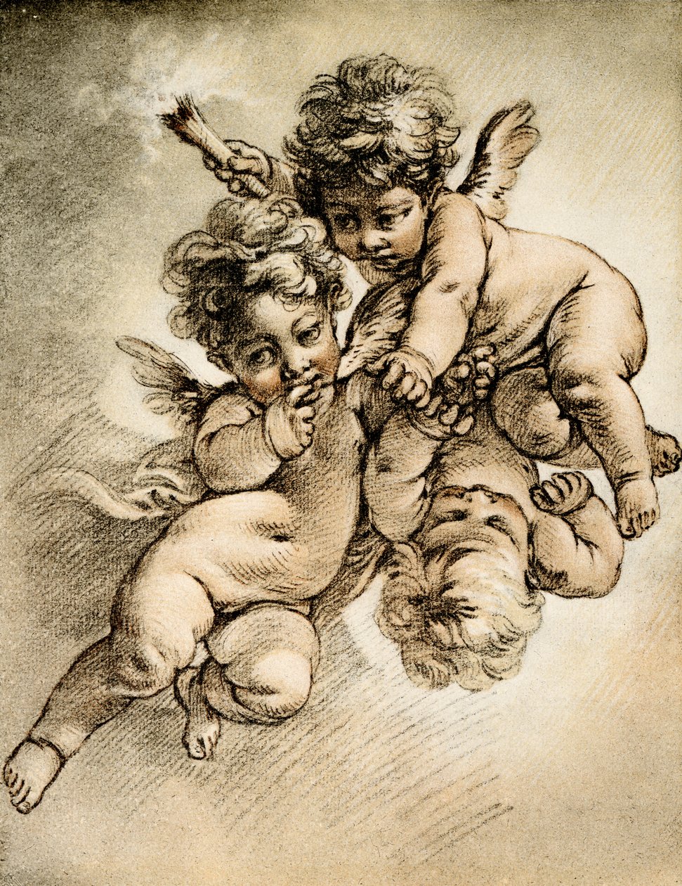 Tři amuři od François Boucher