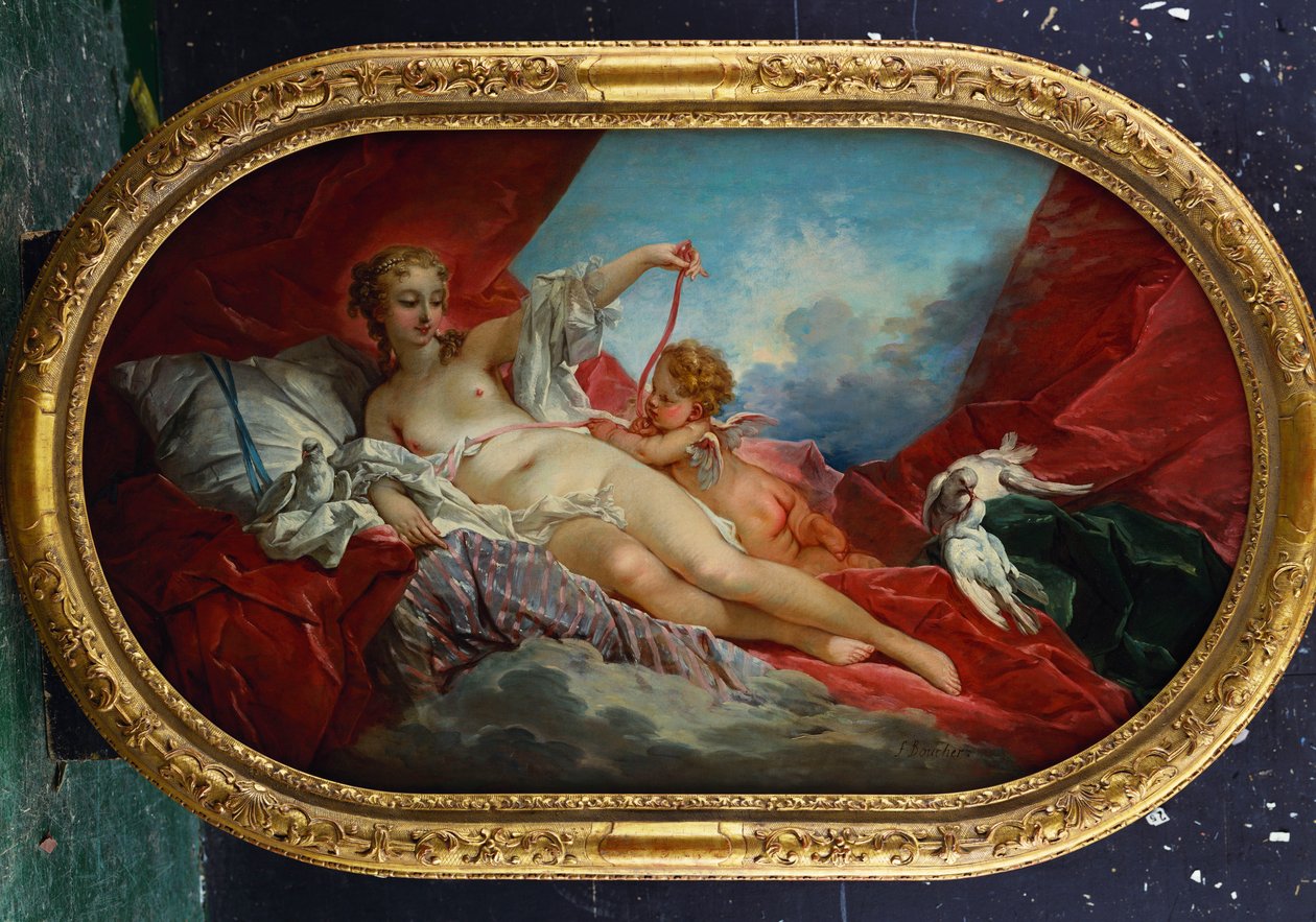 Venuše a Amor od François Boucher
