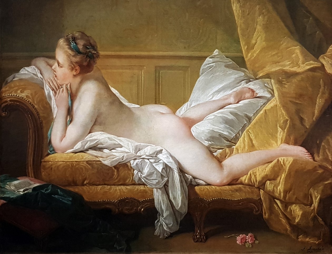 ženský akt od François Boucher