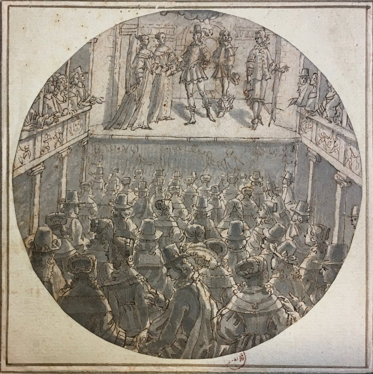 La Comédie od Francois Chauveau