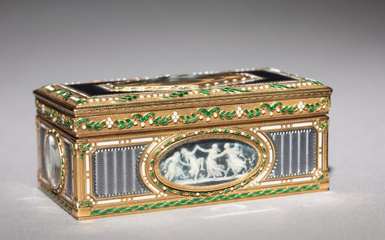 Tabatěrka, 1774-80 od François Chazeray