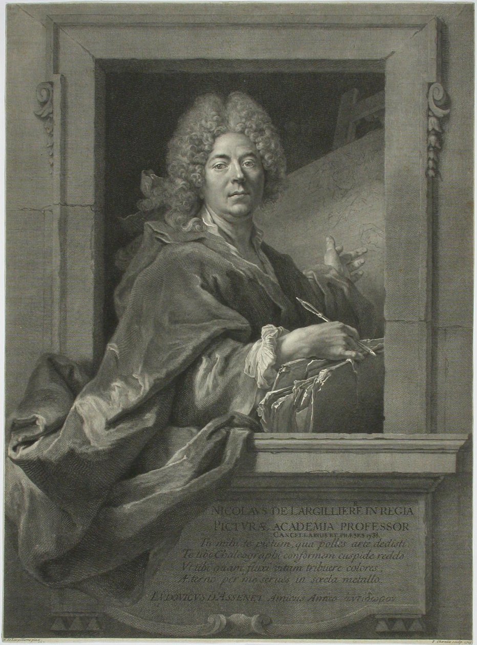 Nicolas de Largilliere od François Chereau