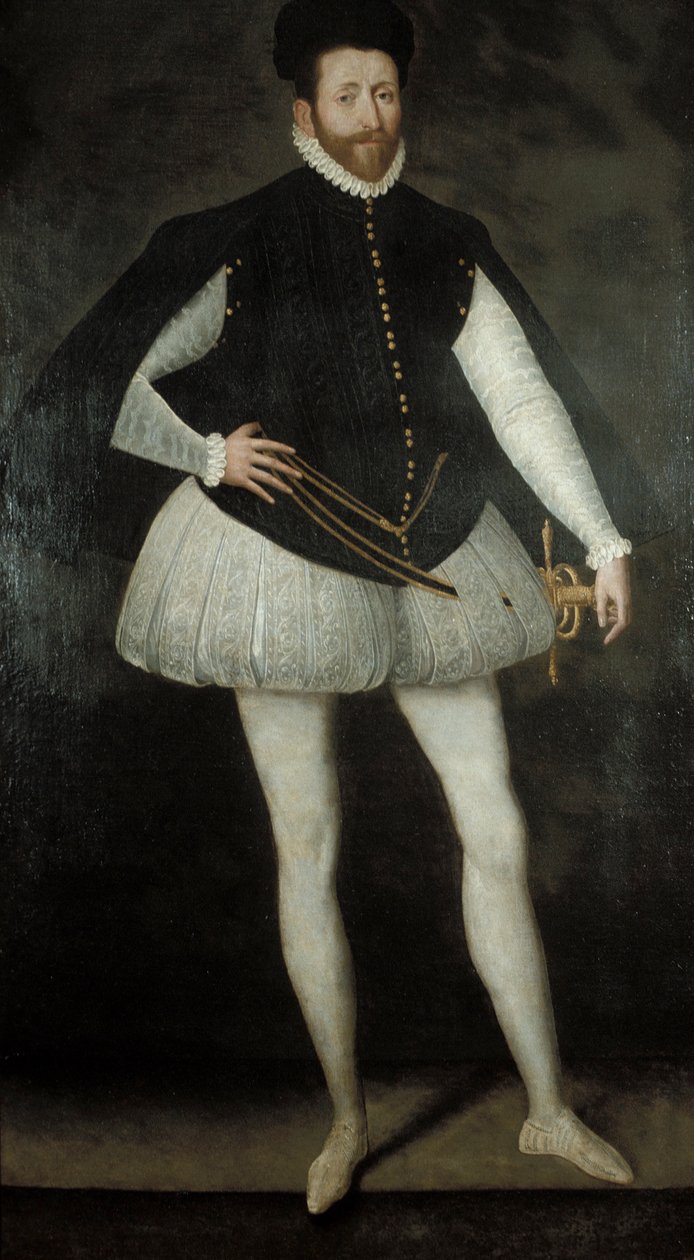 Šlechtic na dvoře Valois od François Clouet