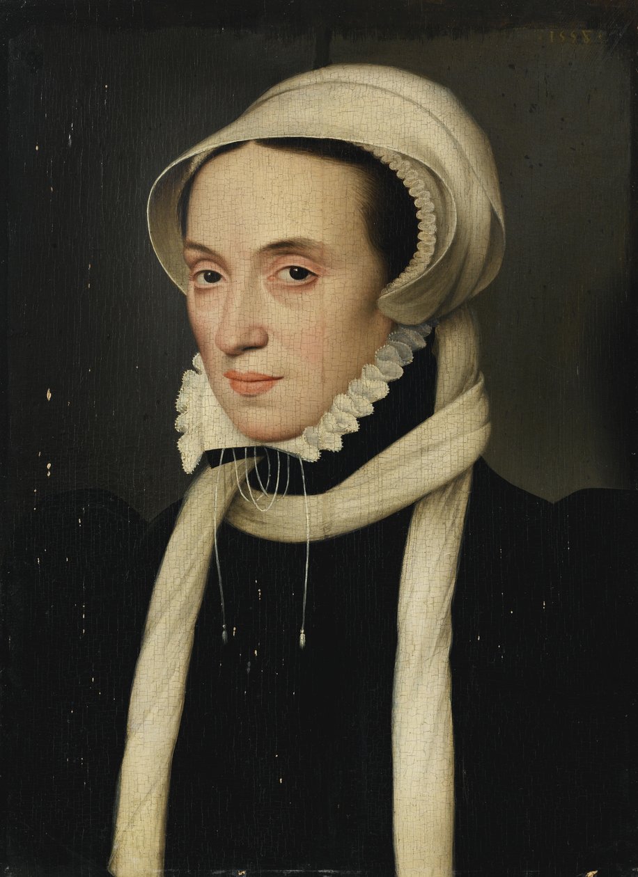 Christina Dánská, vévodkyně z Milána, 1558 od François Clouet