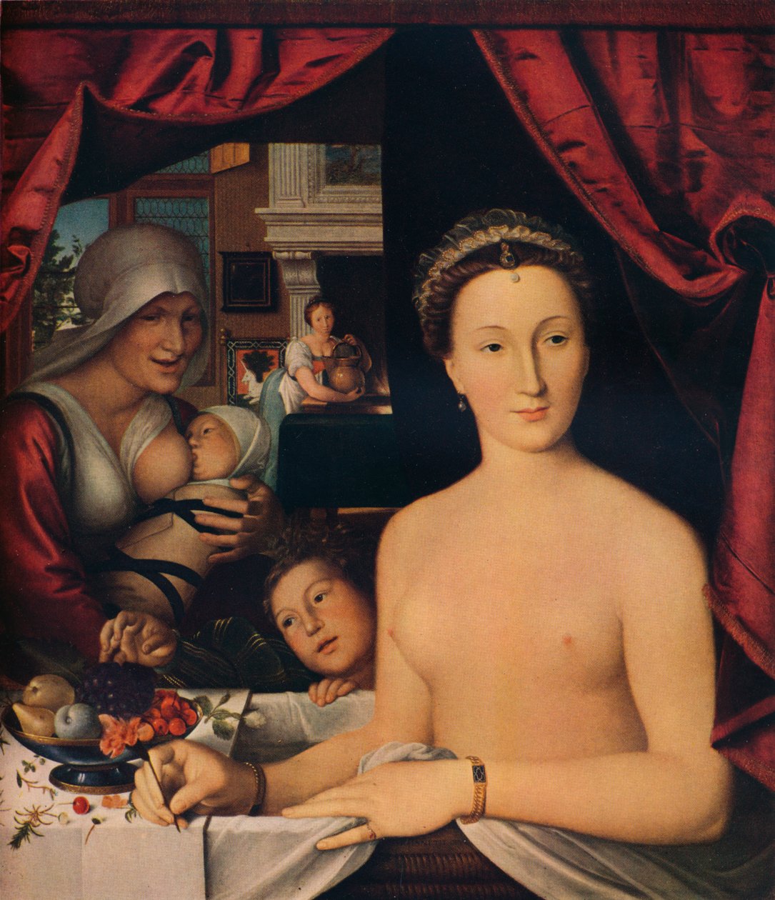 Diane de Poitiers, 1571 od François Clouet